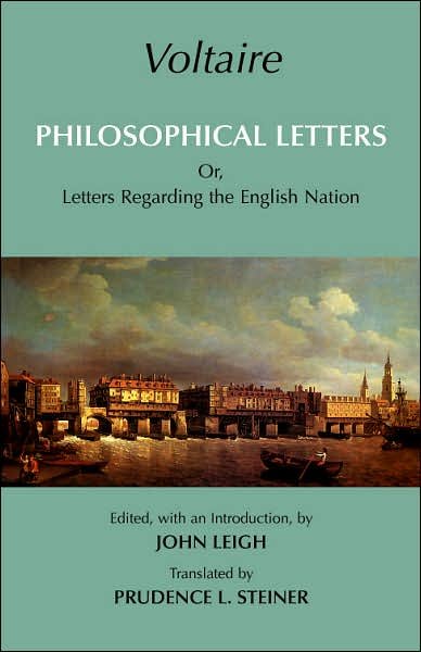 Cover for Voltaire · Voltaire: Philosophical Letters: Or, Letters Regarding the English Nation - Hackett Classics (Hardcover Book) (2007)