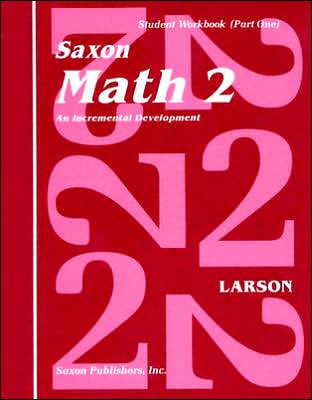 Cover for Nancy Larson · Saxon Math 2 (Paperback Book) [1st edition] (1997)