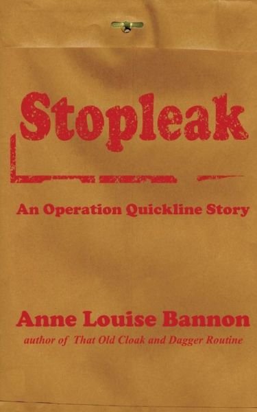 Cover for Anne Louise Bannon · Stopleak (Pocketbok) (2017)