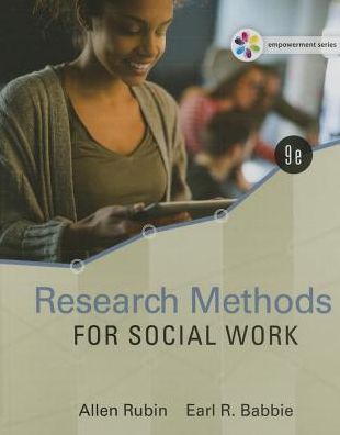 Cover for Babbie, Earl (Chapman University, Berkeley) · Empowerment Series: Research Methods for Social Work (Hardcover Book) (2016)