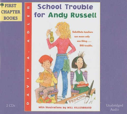Cover for David A. Adler · School Trouble for Andy Russell (Audiobook (CD)) (2008)