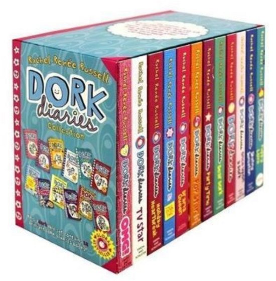 Dork Diaries x 12 box set - Rachel Renee Russell - Bøker - Simon & Schuster Ltd - 9781471174827 - 15. mars 2018