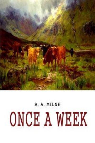 Cover for A a Milne · Once a Week (Pocketbok) (2012)