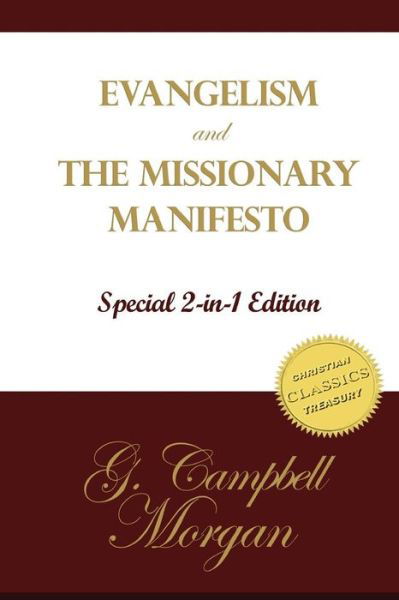 Cover for G Campbell Morgan · Evangelism and the Missionary Manifesto (Paperback Book) (2014)