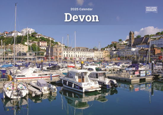 Cover for Carousel Calendars · Devon A5 Calendar 2025 (Paperback Book) (2024)