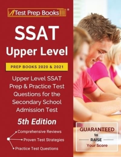 Cover for Test Prep Books · SSAT Upper Level Prep Books 2020 and 2021 (Paperback Book) (2020)
