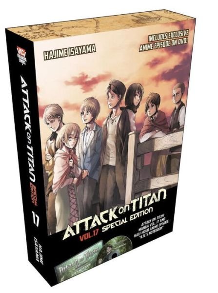 Cover for Hajime Isayama · Attack on Titan 17 Special Edition W/dvd (Taschenbuch) (2015)