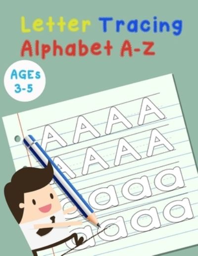 Cover for Babyboss P K · Letter Tracing Alphabet A-Z (Paperback Book) (2019)