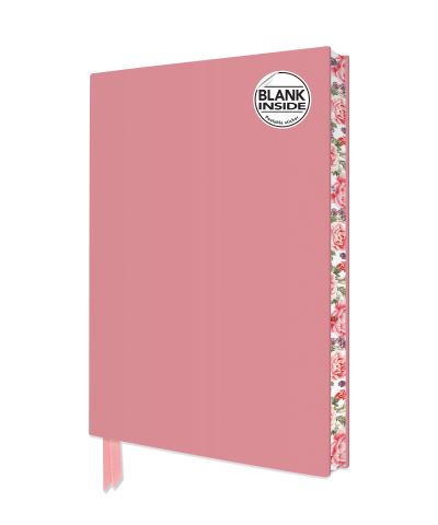 Baby Pink Blank Artisan Notebook (Flame Tree Journals) - Blank Artisan Notebooks - - Books - Flame Tree Publishing - 9781804172827 - November 8, 2022