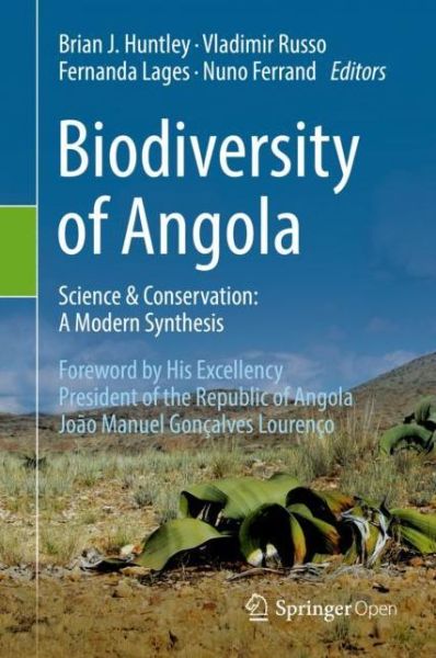 Cover for Biodiversity of Angola: Science &amp; Conservation: A Modern Synthesis (Hardcover Book) [2019 edition] (2019)