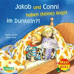 Cover for Sandra Grimm · Maxi Pixi 295: VE 5: Jakob und Conni haben (keine) Angst im Dunkeln?! (5 Exemplare) (Paperback Book) (2019)