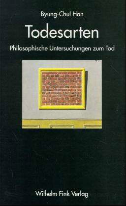 Cover for Byung-Chul Han · Todesarten (Paperback Book) (1998)