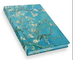 Cover for Notizbuch Echtleinen Van Gogh Blühende Mandelzweige (Book) (2025)