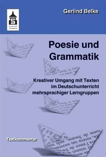 Cover for Belke · Poesie und Grammatik (Bog)