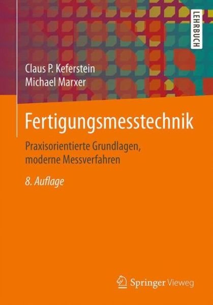 Cover for Keferstein · Fertigungsmesstechnik (Book) (2015)