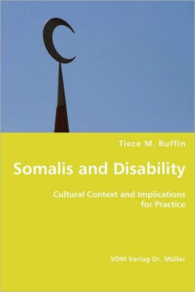 Cover for Tiece M. Ruffin · Somalis and Disability (Paperback Book) (2008)