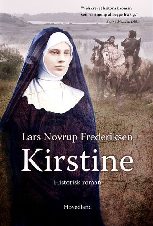 Cover for Lars Novrup Frederiksen · Kirstine (Indbundet Bog) [2. udgave] (2019)