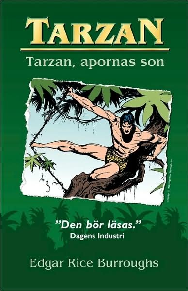 Cover for Edgar Rice Burroughs · Tarzan, Apornas Son (Paperback Book) [Swedish edition] (2009)