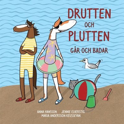 Cover for Anna Hansson · Drutten och Plutten går och badar (Gebundenes Buch) (2025)