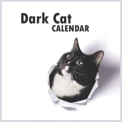 Red Print Calendar Ys · Dark cat calendar (Paperback Book) (2020)