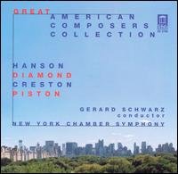 Cover for Manson / Diamond / Creston/Pi · Great American Composers Collection (CD) (2003)