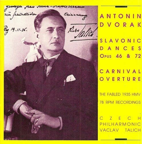 Cover for Antonin Dvorak  · Danza Slava Op 46 N.1 &gt; N.8 (1878) (CD)