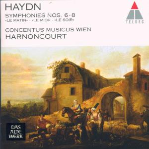 Cover for Haydn / Harnoncourt / Vienna Concentus Musicus · Haydn: Sym Nos 6./ 7 &amp; 8 (CD) (1997)