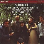 Cover for Brendel Alfred / Cleveland Qua · Schubert: Trout Quintet (CD) (2001)