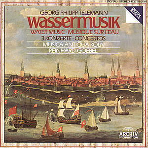 Telemann: Water Music - Goebel Reinhard / Musica Antiq - Musique - POL - 0028941378828 - 21 décembre 2001