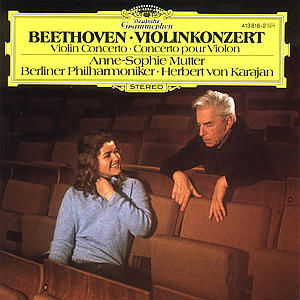 Beethoven: Violin Concerto - Anne-sophie Mutter / Herbert Von Karajan - Musikk - CONCERTO - 0028941381828 - 16. november 1984