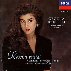 Cover for Bartoli Cecilia / Spencer Char · Rossini Recital (CD) (2001)