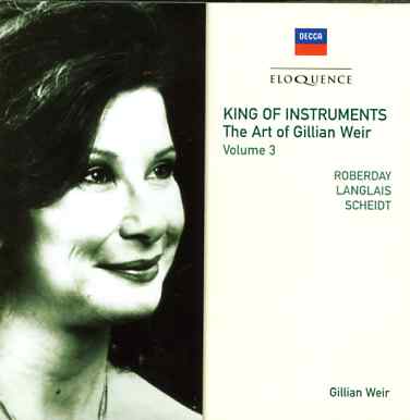 Cover for Gillian Weir · The Art of Gillian Weir (CD) (2013)