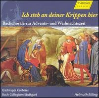 Cover for Bach / Rilling / Bach Collegium Stuttgart · Ich Steh an Deiner Krippen Hier (CD) (2004)