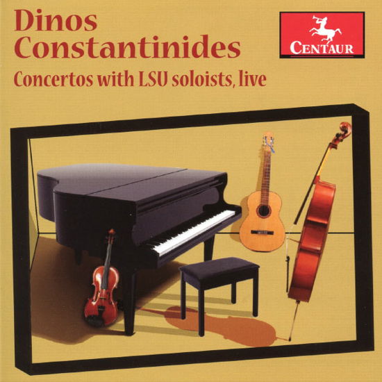 Cover for Dinos Constantinides · Concertos with Lsu Soloists Live (CD) (2013)