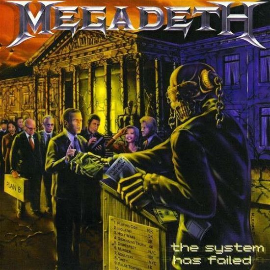 Cover for Megadeth · The System Has Failed (CD) [Enhanced edition] (2004)