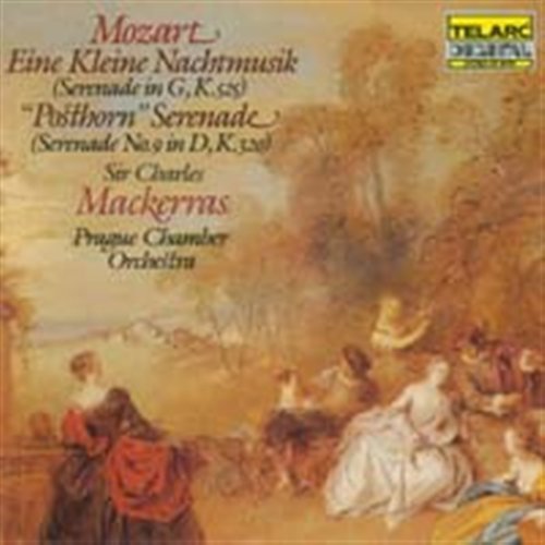 Mozart: Eine Kleine Nachtmusik - Prague Chmbr Orc / Mackerras - Musiikki - Telarc - 0089408010828 - tiistai 22. heinäkuuta 2003