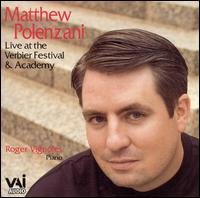 Cover for Matthew Polenzani · Live at the Verbier Festival 2003 (CD) (2004)