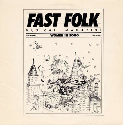 Cover for Fast Folk Musical Magazine (8) Women in 1 / Variou (CD) (2009)