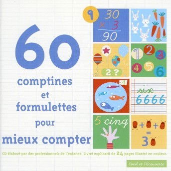 Cover for 60 Comptines et Formulettes · Pour mieux compter (CD) (2014)