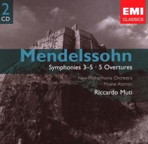 Mendelssohn Symphony Nos 34 - - Riccardo Muti - Music - EMI GEMINI - 0094638178828 - April 2, 2007