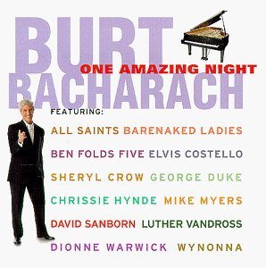 Cover for Burt Bacharach · One Amazing Night (CD) [Tribute edition] (1998)