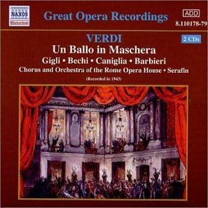 Cover for Giuseppe Verdi · Bal Masque (CD) (2003)
