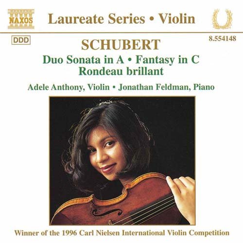 Music For Violin & Piano - Franz Schubert - Musikk - NAXOS - 0636943414828 - 5. mars 1998