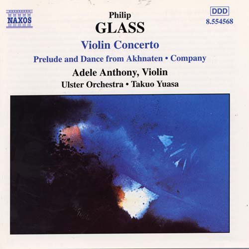 Violin Concerto - Philip Glass - Musikk - NAXOS - 0636943456828 - 25. april 2000