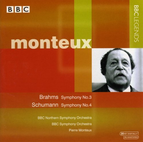 Monteux - Brahms . Schumann - Musik - BBC LEGENDS - 0684911405828 - 27. februar 2001