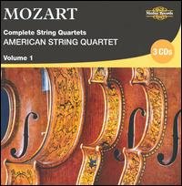 Cover for Wolfgang Amadeus Mozart · Complete String Quartets Vol1 -American String Quartet (CD) (2018)
