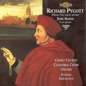 Cover for Pygott / Mason / Darlington · Missa Veni Sancte Spiritus (CD) (1999)