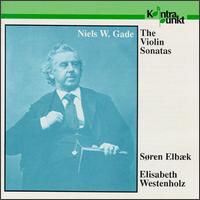 Violin Sonatas - N.W. Gade - Musik - KONTRAPUNKT - 0716043209828 - 11. november 1999