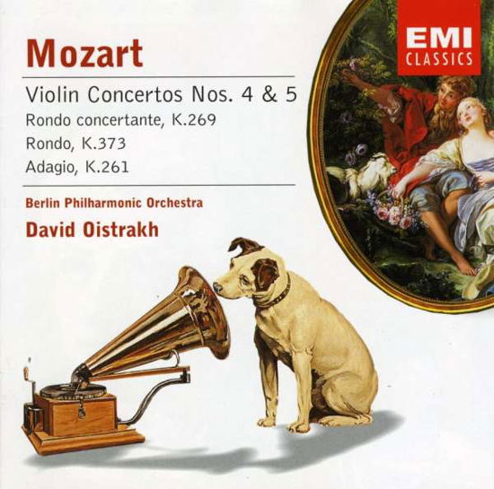 Wolfgang Amadeus Mozart - Violin Cto Nos 4 & 5 - David Oistrakh - Musiikki - EMI ENCORE - 0724357457828 - tiistai 4. maaliskuuta 2008