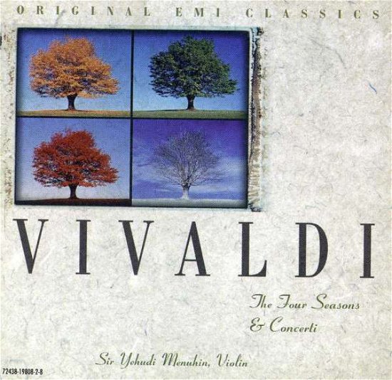 Cover for Menuhin Yehudi · Vivaldi Four Seasons (CD) (2019)